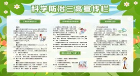 预防三高健康科普