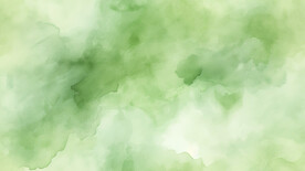 绿色水彩水墨背景