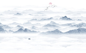 意境水墨山水
