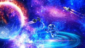 宇宙星空太空人