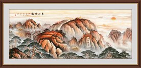 五岳独尊泰山日出