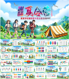 夏令营活动策划方案PPT