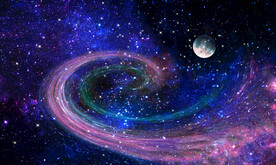 旋涡宇宙星空背景