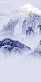 高端 中式高雅玄关 TiF分层