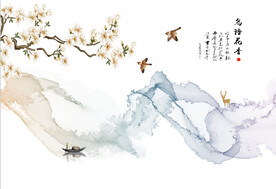 山水花鸟