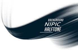 黑色抽象波纹背景