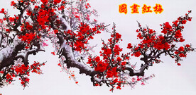 国画梅花