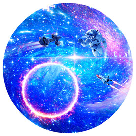 蓝色星空软膜天花