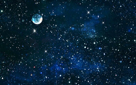 蓝色宇宙星空软膜