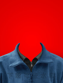 老年运动装证件照