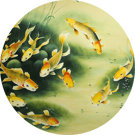 国画鱼