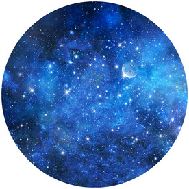 圆形星空软膜天花