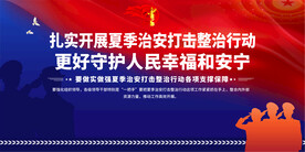 深入开展夏季治安打击整治行动展