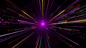 绚丽粒子背景AE模板