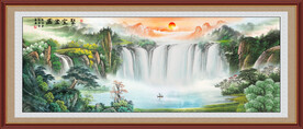 客厅山水画