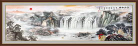 巨幅山水画