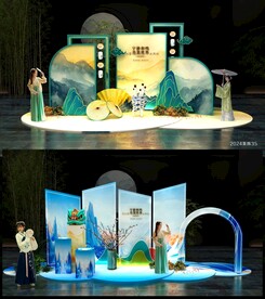 新中式美陈打卡DP点