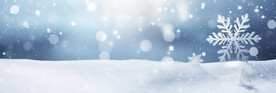 冬天雪花圣诞