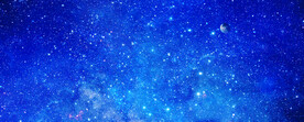 蓝色星空背景墙