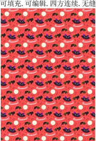 卡通猫咪  黑色魔法猫