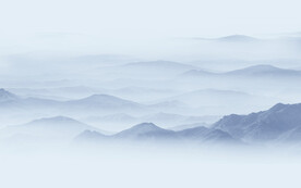 水墨意境山水画