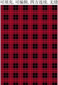 红色经典格纹 格子面料 
