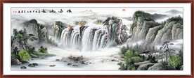 客厅风景山水画