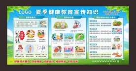 夏季健康教育宣传栏