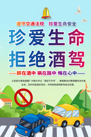 拒绝酒驾海报