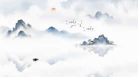 中国风山水意境