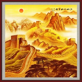 长城办公室山水画