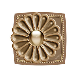 高清浮雕饰花打印图