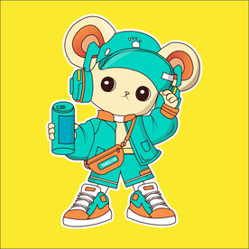 IP形象卡通插画