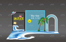 夏季美陈打卡DP点