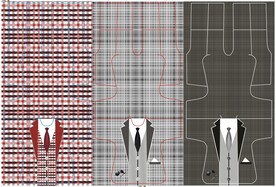 殡葬衣物男女士西装