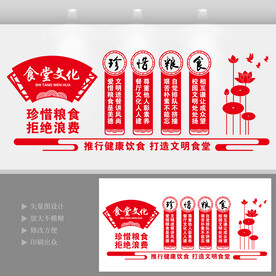 食堂文化墙