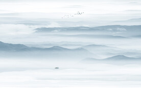 新中式客厅电视背景墙