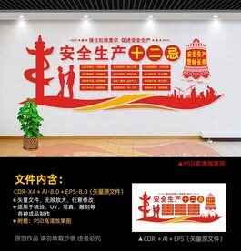 安全生产十二忌