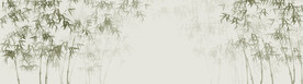 新中式水墨国画竹子背景墙
