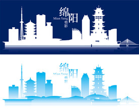 绵阳剪影