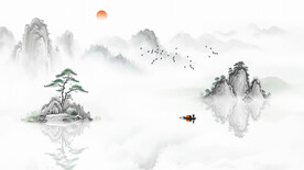 中式客厅背景墙