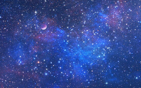 蓝色星空天花软膜吊顶