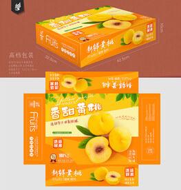 黄桃包装盒