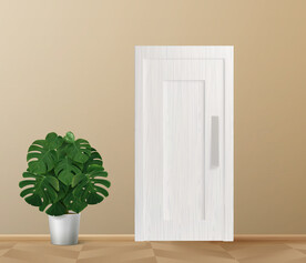白色木门