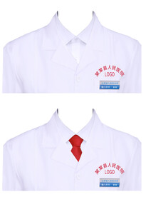 女医生白大褂套装证件照衣服素材