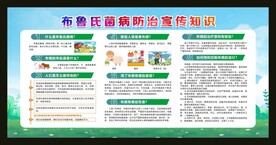 布鲁氏菌病知识宣传栏