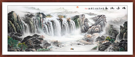 山水画风景图