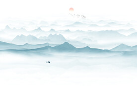意境水墨山水
