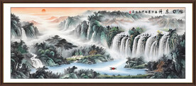 瀑布风景