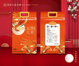 大米包装 稻米礼盒